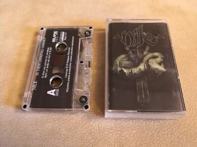 Nile - In Their Darkened Shrines cassette MC Suffocation Deicide Morbid Angel - Image 1 of 4