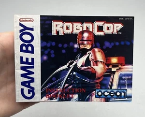 Nintendo Game Boy RoboCop Manual Original *Auténtico* - Imagen 1 de 4