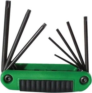 Eklind Tool 25581 8-Piece Ergo Fold Torx Key Set T8 - T40 Made in USA!!! - Picture 1 of 3