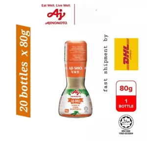 20 bottlesX 80g White Pepper Seasoning Herbs Spices AJI SHIO Food Flavoured- DHL - Picture 1 of 6