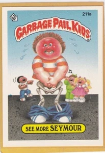 1986 Topps Garbage Pail Kids See More Seymour #211A NM/NMMT *A669 - Bild 1 von 1