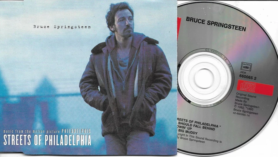 BRUCE SPINGSTEEN CD Spain 1993 Streets of Philadelphia +3 - Image 1 of 1