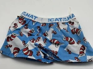 Build A Bear Clothes Rare Retired Dr. Seuss Cat In The Hat Boxer Shorts - Picture 1 of 5