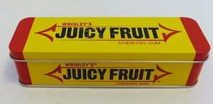 Juicy Fruit Chewing Gum Tin Box - Picture 1 of 5