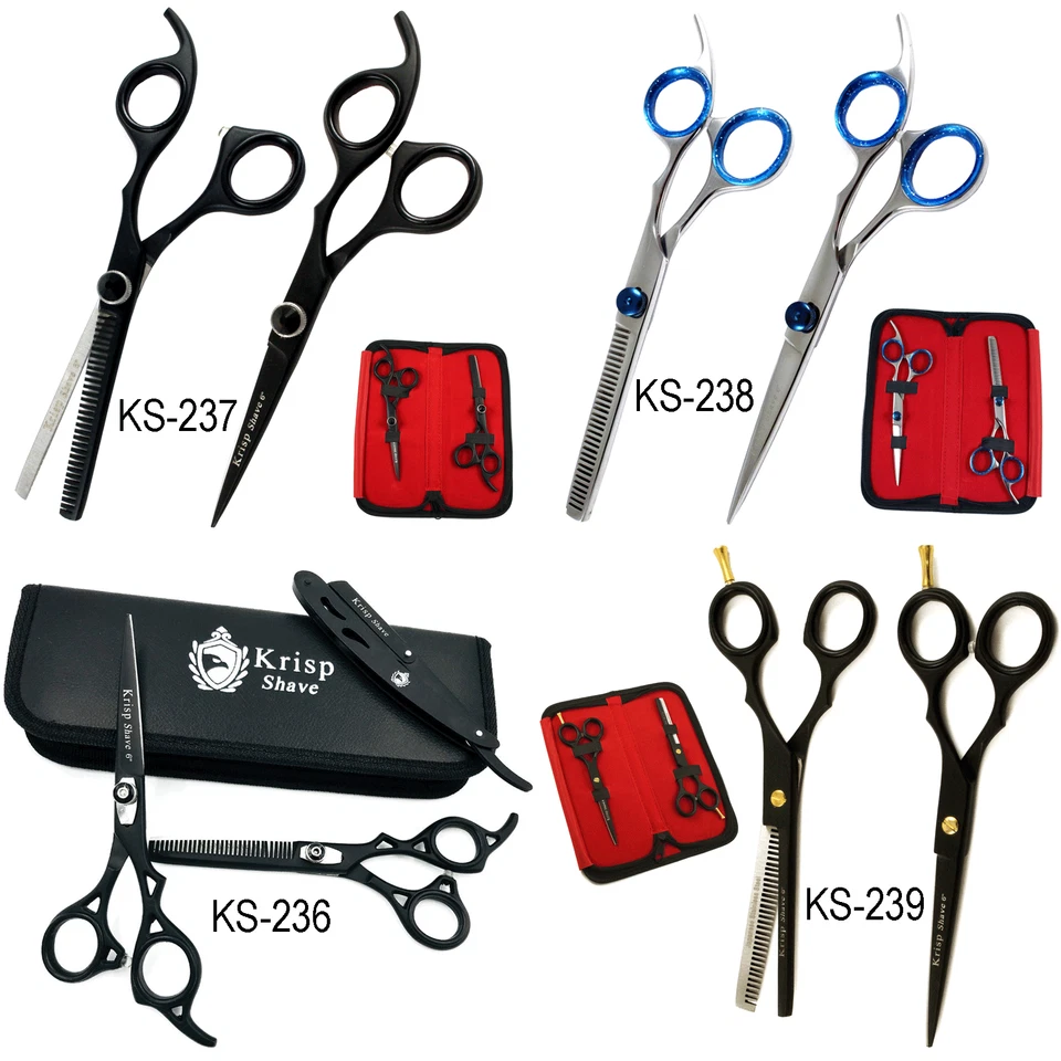 Kit de tijeras/tijeras adelgazantes corte pelo 6" peluquería salón adultos niños tijeras Foto 1 de 1