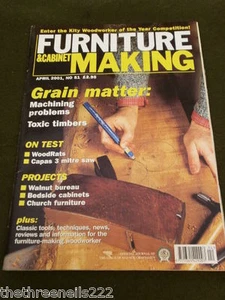 FURNITURE & CABINETMAKING - CHURCH FURNITURE - APRIL 2001 - Imagen 1 de 1