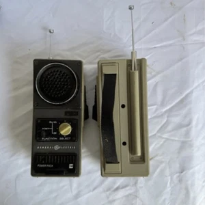 1975 General Electric Recon-1 Walkie Talkies Radios Model #3-5961B Working - Picture 1 of 3