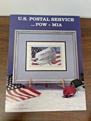 U.S. Postal Service POW - MIA 1995 Cross Stitch CHART ONLY - Image 1 of 4