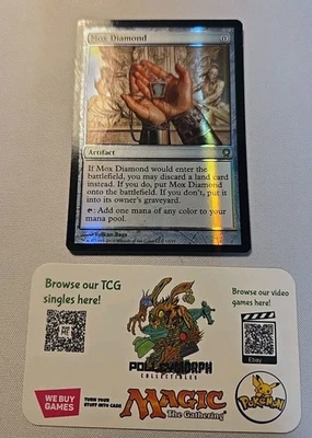 Mox Diamond From the Vault: Relics Foil - Image 1 of 4