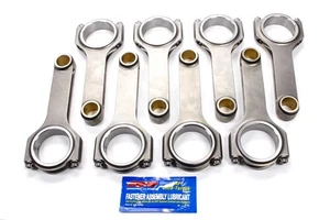 SCAT ENTERPRISES BBC 4340 Forged H-Beam Rods 6.385 w/ARP2000 - Picture 1 of 1