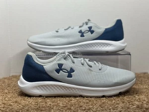 Zapatillas Under Armour Charged Pursuit 3 Tech gris/azul para hombre talla 11 espuma de lujo - Imagen 1 de 10
