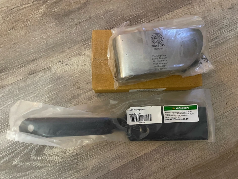 密封 2 件 Matco Dinging勺子和细趾推车 — 第 1/1 张图片