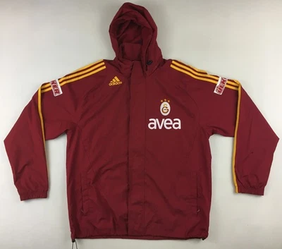 Galatasaray Istanbul 2008 2009 Adidas jacket jersey soccer Avea Ulker Turkey L - Image 1 of 4