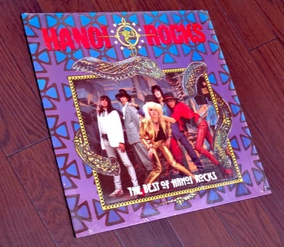 The Best Of Hanoi Rocks 1985 Lick Records LICLP-8 UK LP MICHAEL MONROE Vinyl - Image 1 of 3