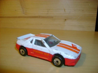 Matchbox Superfast No 2 Pontiac Fiero белый GT тампон 1985 винтажный литой 1:55 - Изображение 1 из 4