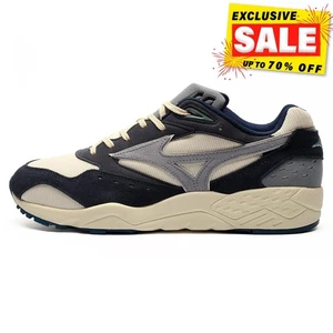 Mizuno Contender Mens Trainers Classic Fashion Sportstyle Sneakers Navy - Picture 1 of 5