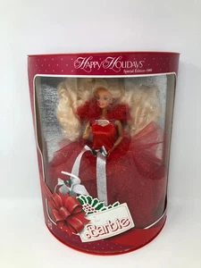 Barbie Holiday Christmas 1988 Happy Holiday Barbie - Bild 1 von 4