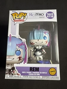Funko Pop! Animation: Re: Zero #2113 Chase Variant W/ Protector - Picture 1 of 2