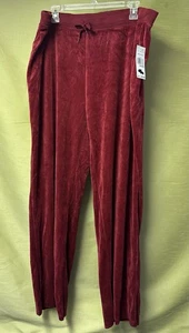 Tommy Hilfiger Damen XL Samt Lounge Hose Comfort Stretch Pull On NEU - Bild 1 von 10