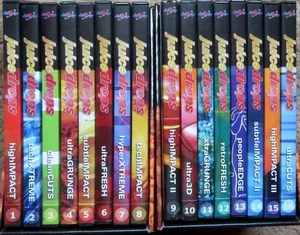 DIGITAL JUICE DROPS DVD Lot - Content For Video Production - Sets 1-16 - Afbeelding 1 van 2