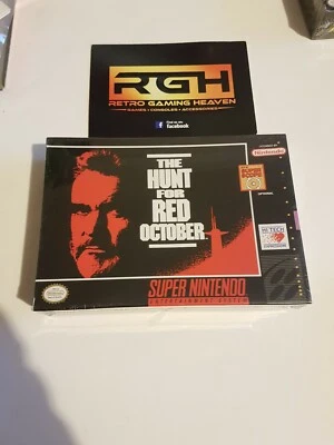 THE HUNT FOR RED OCTOBER SUPER NINTENDO USA SNES GAME NEW FACTORY SEALED - Image 1 of 4