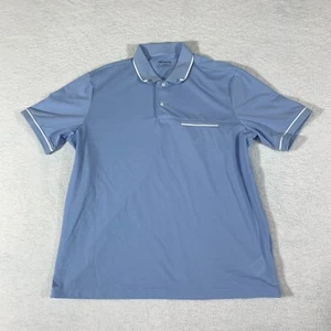 UNTUCKit kurzärmeliger Polo Herren groß blau Golfschläger Kragen lässig - Bild 1 von 8
