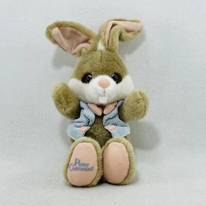 Applause Peter Cottontail Bunny Rabbit Plush 11” Easter Toy Wired Ear Jacket Vtg - Picture 1 of 10