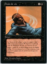 Drain Life | MtG Magic Revised Edition FBB (Foreign Black Border) |French FR |NM
