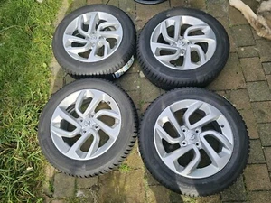 195 60 16 89H HANKOOK Opel Crossland Alu Felgen Satz Winter ALU 39007897 DOT19 - Bild 1 von 14