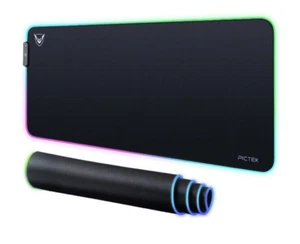 NEU Pictek Chameleon großes RGB Gaming Mauspad (L) PC328A + GRATIS kabellose Maus - Bild 1 von 6