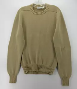 VINTAGE Saks Fifth Avenue Sweater Men Small Brown Pullover Grandpa 80s 90s * - Picture 1 of 11