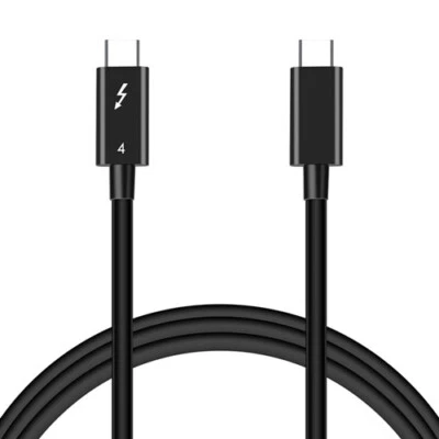 For Thunderbolt 4 3 Cable USB Type C 100W PD Charging 8K UHD Video 40Gbps - Image 1 of 4