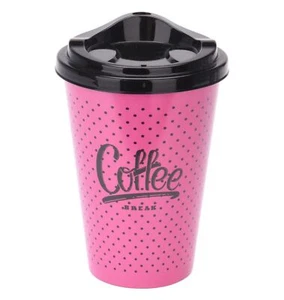 24x Kaffeebecher 500ml Mehrweg To Go Kunststoff Deckel Tee Trinken Pott Plastik - Bild 1 von 6