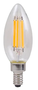 Luxrite 100W Equivalent E12 Chandelier LED light bulb - Picture 1 of 11