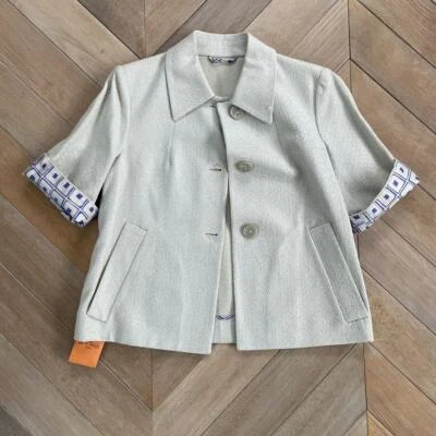 Chaqueta tweed ETRO beige talla 40 Foto 1 de 4