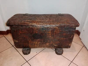 Vecchio Baule In Legno - Imagen 1 de 12