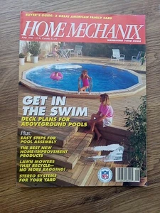 HOME MECHANIX  Magazine-JUNE,1990-GET IN THE SWIM - Picture 1 of 4