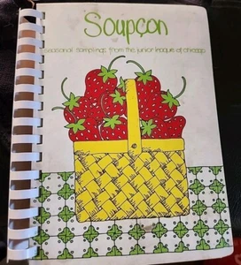 Vintage Spiral Cookbook 1983 Soupcon I Junior League of Chicago Seasonal - Picture 1 of 3
