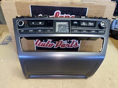 2015-2019 HYUNDAI GENESIS & G80 INTERRUPTOR DE CONTROLE CLIMÁTICO PAINEL ACABAMENTO FABRICANTE DE EQUIPAMENTO ORIGINAL - Imagem 1 de 4