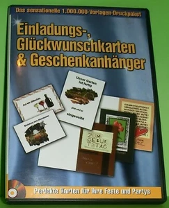 Einladungs-, Glückwunschkarten & Geschenkanhänger (PC Software) Franzis Software - Bild 1 von 3