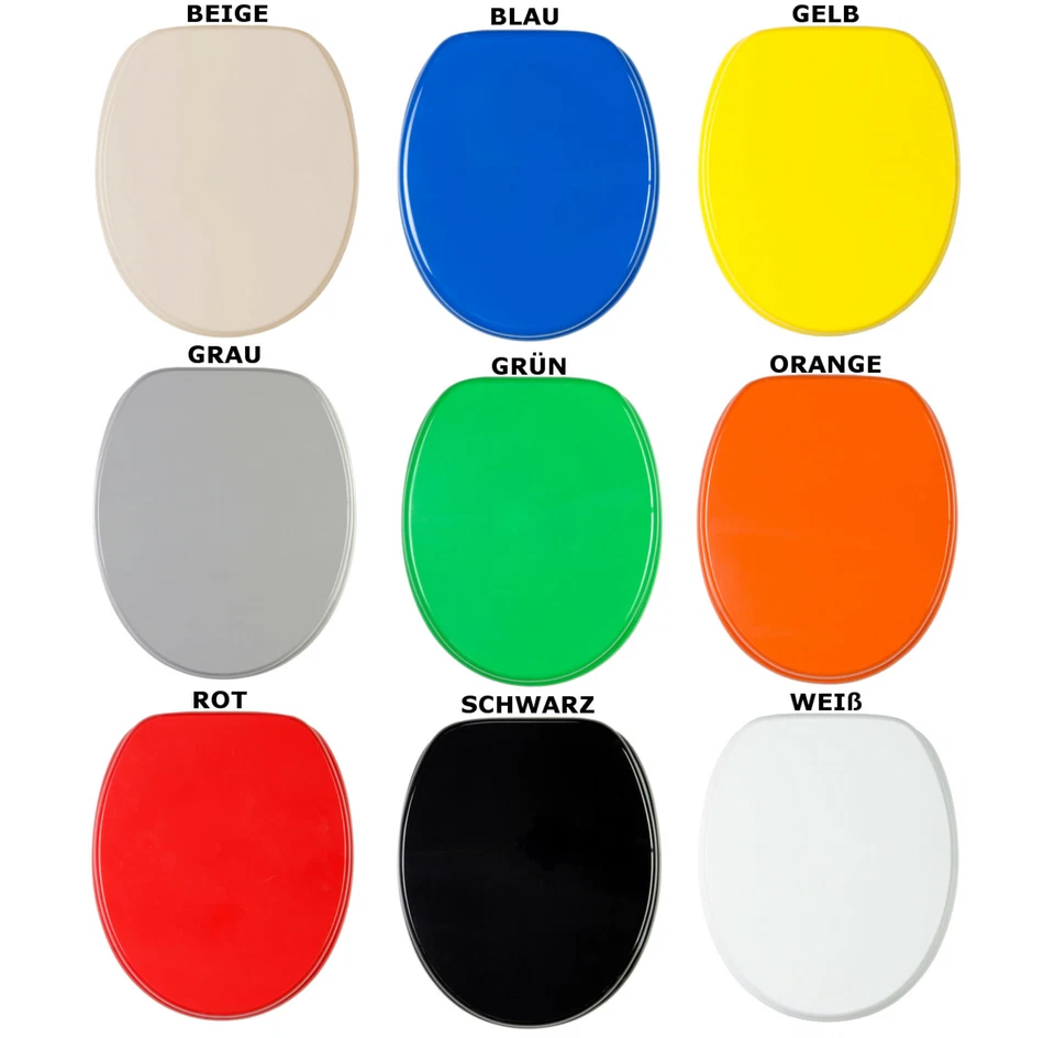 WC SITZ TOILETTENDECKEL KLODECKEL WC DECKEL KLOBRILLE TOILETTENSITZ WC BRILLE  - Bild 1 von 1