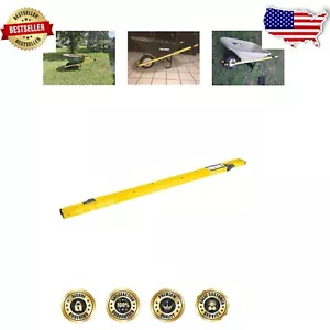 Durable 60” Wheelbarrow Replacement Handles - Soft Grip Steel Kit for All Brands - Picture 1 of 6