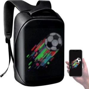 LED Advertising Backpack Blueth Version Portable LED Backpack Magic Smart - Picture 1 of 14