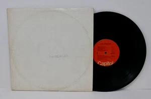 The Beatles White Album 12" Vinyl Double LP Records Gatefold SWBO 101 w/Poster - Picture 1 of 20