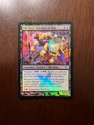 Ink-Eyes, Servant Of Oni // Ink-Eyes, Servant Of Oni - Bloomburrow Art Series (A