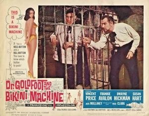 Dr. Goldfoot and The Bikini Machine Original Lobby Card #1 Vincent Price 1965 - Picture 1 of 1