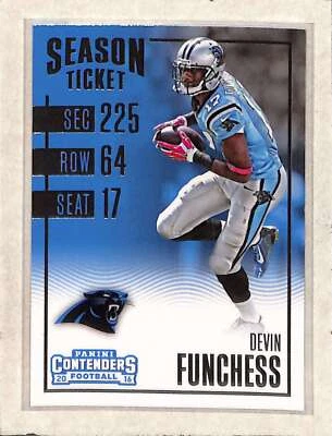 2016 PanIni Contenders #44 Devin Funchess  NM - Image 1 of 2