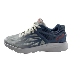 Fila Memory Foam Speedstride Tennis Running Shoes Blue Gray White Woman’s Size 7 - Picture 1 of 9