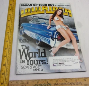 LowRider magazine vintage car shows hispanic culture rims chrome girls 9/2008 - Bild 1 von 7