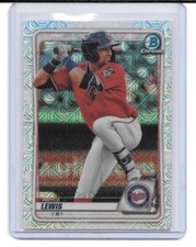 2020 Bowman Chrome Prospects MOJO #BCP93 Royce Lewis RC (Twins)